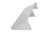 EDLP Vogue Wall Shelf with Brackets St/St - 1200x300mm 47x12"
