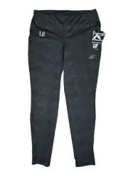 Klim Solstice Pant 1.0 Black Womens Size Large Heather Black