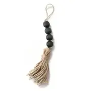 Farmhouse Beads with Rope Natural Beads Decors