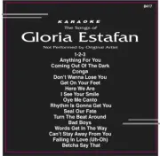GLORIA STEFAN Karaoke CD+G 17 TRACKS Backstage #8417 IN ORIGINAL Black Sleeve
