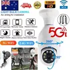 360° 1080P IP E27 Light Bulb Camera Wi-Fi Wireless Smart Home Security IR Night