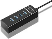 Generic Docking Station Expand Equipment Professional 4 in 1 3-Port USB2.0 1-Port USB3.0 Interface Multi USB Splitter OTG Hub Compatible with Window XP/Compatible with Win7/compatible with Win8/comp