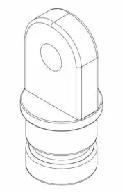Whitecap 3417WP Inside Eye End