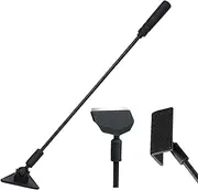 Aquarium Scraper, Tank Scrubber, Interchangeable Heads Extended Handle Design Optimal Blade Set, Precision Cleaning Sturdy Build Performance, Algae Scraper for All Aquaria