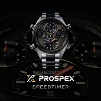 在飛比找momo購物網優惠-【SEIKO 精工】Prospex Speedtimer 指