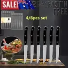 4/6pcs Set Steak Knives Sharp Serrated Steak Knives Stainless Steel Steak Knife