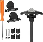 Bicycle Mount for Airtag with Integrated Cover, Anti-Theft Holder, Discreet Lower Saddle Mount, Compatible with Mountain Bikes, Electric Bicycles Cover for Airtag Bike