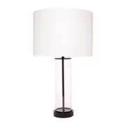 CAFE LIGHTING East Side Table Lamp - Black with White Shade