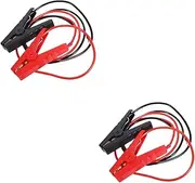 TOKIDNY 2sets Jumper Cables Clamp Battery Clips for Car Starter Clamp Automotive Starter Compact Portable Emergency 2pcs*2