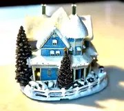 Thomas Kinkade Holiday Bed and Breakfast Christmas Decoration