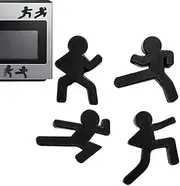 Magnets - 4X Cabinet Magnets | Creative Removable Magnetic Decoration for Refrigerator Classroom Car Kitchen