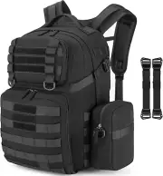 Tzowla Tactical Military Grade Backpack Waterproof,Travel Laptop Army Molle R...