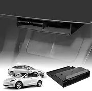 X-CAR Center Console Organizer for Tesla Model 3 2017-2023 and Model Y 2021-2025 Under Screen Storage Box Tray
