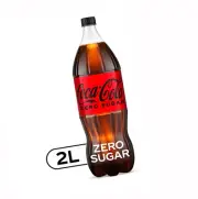Coca Cola Zero Sugar Soda 2 Liter 1 PACK