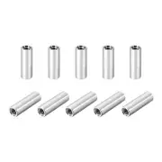10 Pcs M3x15mm Round Aluminum Standoff Column Spacer Female for DIY