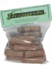 Assorted, Crimped End Gunshell Coin Wrappers, Penny,Nickel,Dime,Quarter 40 Pack