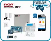 DSC neo wireless wire free kit ip Internet Alarm Communicator APP control