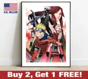 Naruto Poster 18" x 24" Print Anime Wall Art Shippuden 6