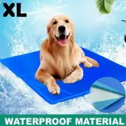 XL Pet Cooling Mat Dog Bed Puppy Self-cool Large Sofa Non-Toxic Summer Gel Pad