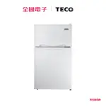 東元93L定頻雙門冰箱-白 R1090W 【全國電子】