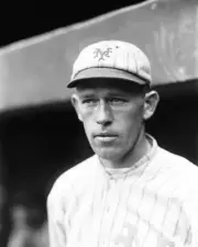William P Devine of the New York Giants in 1924 Baseball Old Photo