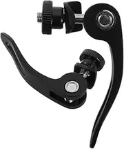 Milisten 2pcs Quick Release Bike Seatpost Clamp Lightweight Bicycle Saddle Lock for Mountain and Folding Bikes Easy Operation and Fit