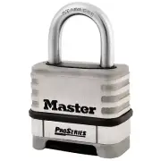 Master Lock STAINLESS STEEL COMBINATION LOCK 57mm Wide, Large Ergonomic Dials