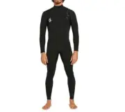 VOLCOM Men's 2mm MODULATOR Chest-Zip Wetsuit - BLK - Size XLarge Short - NWT