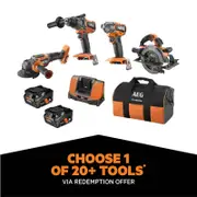 AEG 18V FUSION 4-Piece 5.0Ah FORCE Kit