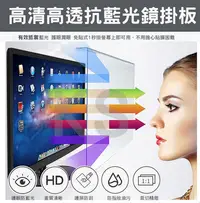 在飛比找Yahoo!奇摩拍賣優惠-*蝶飛* 台灣現貨 免貼 鏡面螢幕保護鏡 抗藍光 HP L1