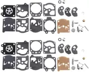 2 Pack Carburetor Rebuild Kit For Homelite SX-135 trimmer Shindaiwa 500 chainsaw