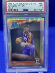 2018-19 Panini Donruss Optic Silver Holo Rookie RC DeAndre Ayton Suns PSA 9 Mint