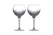 Royal Doulton R&D Collection Highclere Stemmed Crystal Balloon Glasses Set of 2