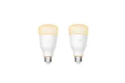 Yeelight 1S WiFi LED White Dimmable E27, (2 packs) Smart Light Bulb maximum