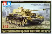 Tamiya 1/48 Military No.18 GERMAN PANZERKAMPFWAGEN IV Ausf.J kit 32518 JAPAN81