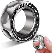 INNÔPLUS Fidget Spinners, Magnetic Rings Fidget Toy,Metal Fidget Magnets Spinner Rings, Fidget Slider, Stress Anxiety ADHD Relief