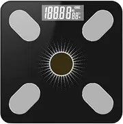 Digital Body Weight Bathroom Scale, Digital Body Weight Scale LCD Display Charging Scale Electronic Scale Highly Accurate