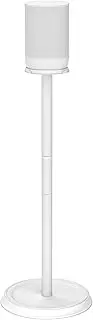 Heavy Duty Floor Speaker Stand for Sonos Move Stand Holder with Management Cable Clips Compatible with Sonos Move Speaker Stand Easy to Install, White