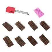 Bakeware 10-piece baking set silicone spatula springform cake tin