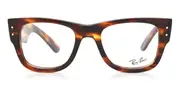Ray-Ban RX0840V Mega Wayfarer 2144 Men's Glasses Tortoiseshell Size 51 - Private Health Rebate - Blue Light Block Available