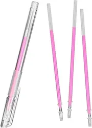 WOFASHPURET 1Set Portable Eyebrow Pen with Refills Marking Tool for Tattoo Positioning Manual Makeup Mapping for Professionals and Salons
