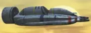TDA-107-C Partisan Terran Spacecraft Wood Model Free Ship