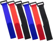 ORFOFE 6pcs Crow Rooster Collar No Noise Chicken Neck Band for Geese Comfort-Focused Noise Prevention Adjustable Size
