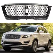 Replacement Front Bumper Grille Mesh Grill Black Fits For Lincoln MKC 2019-2023