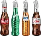 Ornaments Coca-Cola Mini Beverage Set Glass Blown Ornaments for Christmas Tree