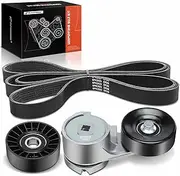 Serpentine Belt Kit Replacement for Ford E-150 1993-1995, 5.0L V8 Gas