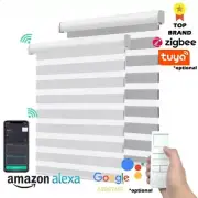 Custom Made Zebra Blinds For Windows Motorized Roller Blinds Blackout