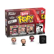 WWE - Bret Hart Bitty Pop!, 4 Pack