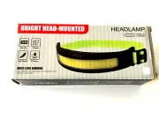 Super Bright Head Mounted Headlamp Type-C Rechargeable 4 Modes Light Weight