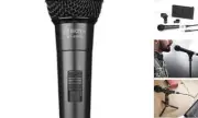BY-BM58 Handheld Dynamic Vocal Microphone XLR, Black